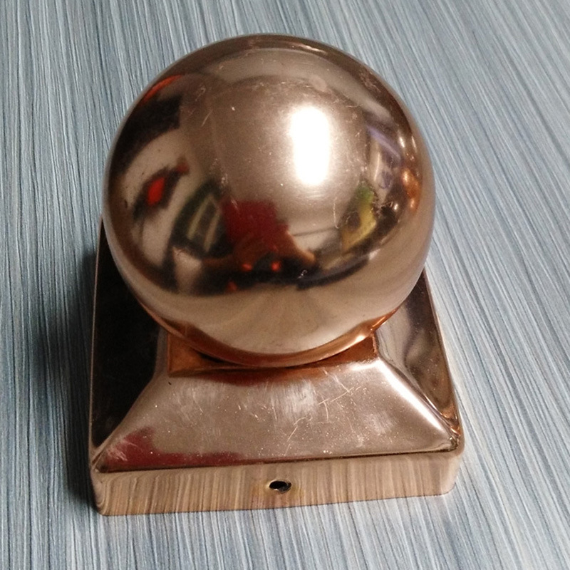 Stainless Steel 4*4 Round Fence Post Caps