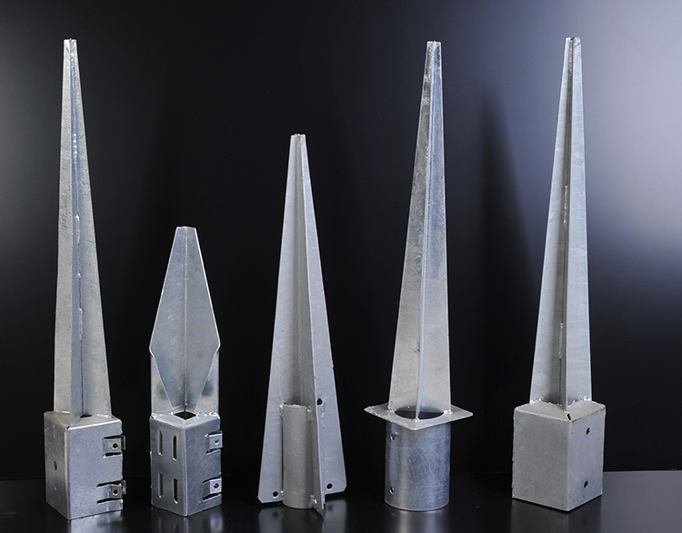 Solar Mounted Galvanized Ground Screw Pole Anchor