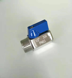 304/316 Stainless Steel M/F Threaded Mini Ball Valve