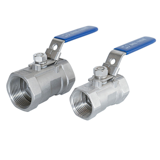 1/2" ss316 /304 ANSI JIS DIN 2PC flanged ball valve with locking device