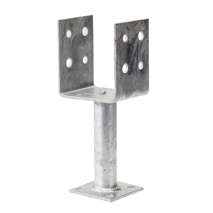 L Shape Galvanized Post Support for Connection