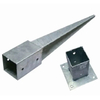 4X4 Galvanized Post Spike Base Holders for Wooden Posts