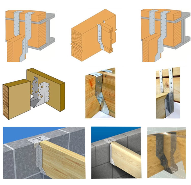 Customized Sheet Metal Stamping Wood Timber Connector