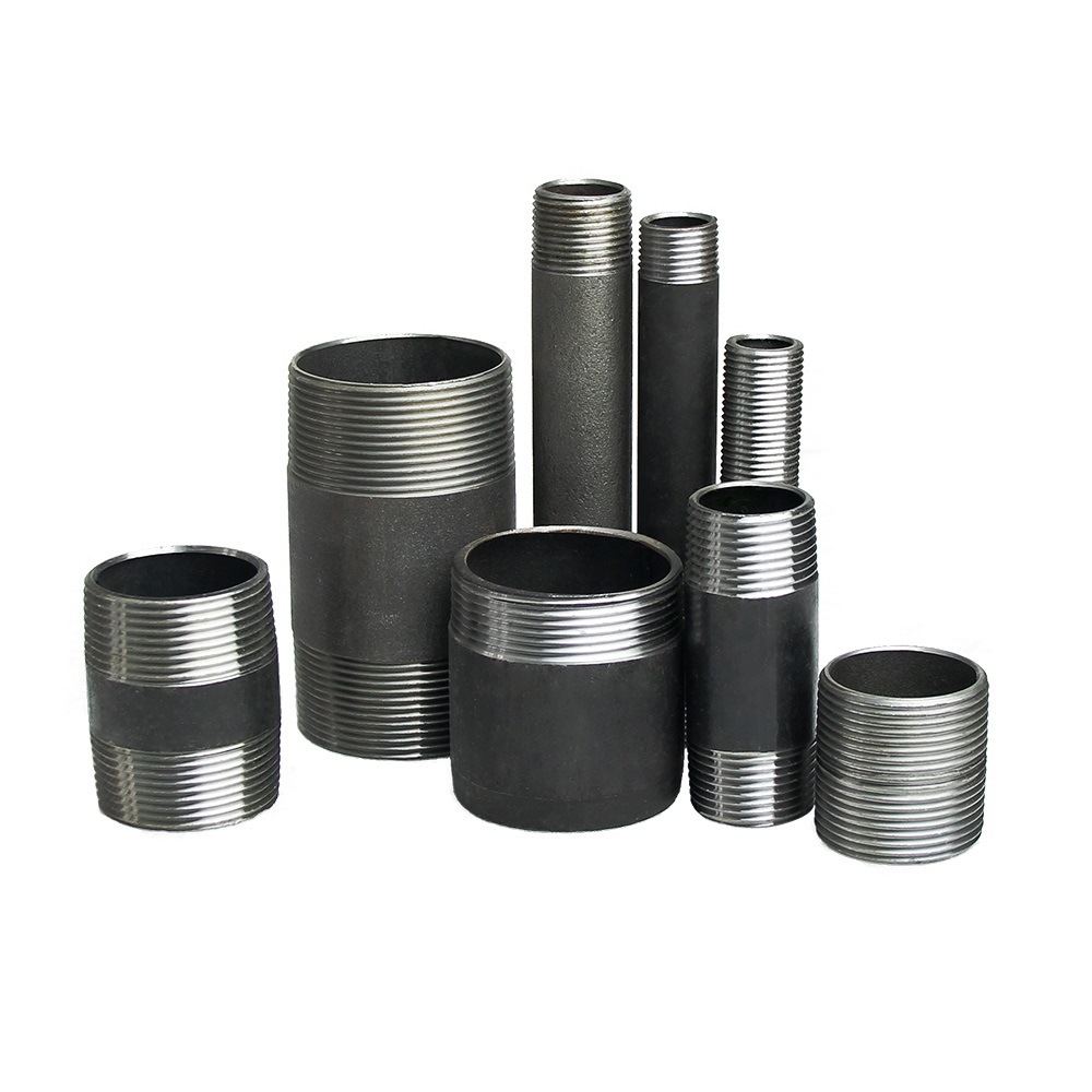 Customized Carbon Steel Pipe Fitting Long Screwed Nipple