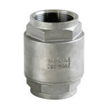 1Pc spring vertical check valve
