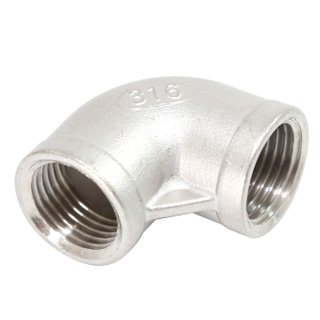 Stainless Steel 90 Degree Elbows with BSP/NPT Thread